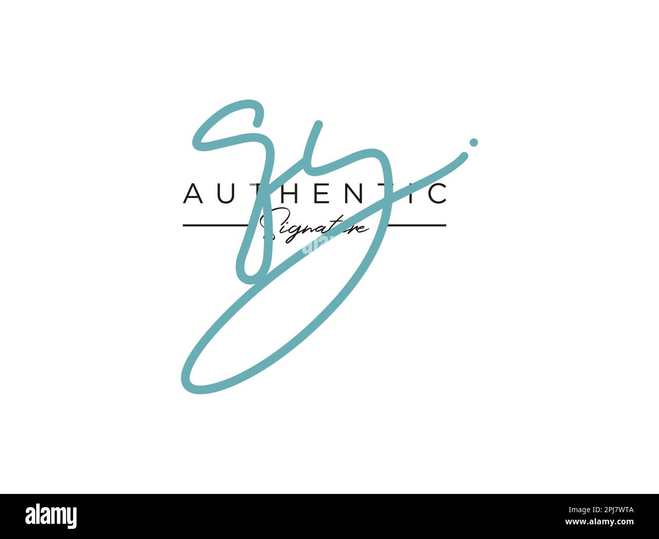 QY Signature Logo Template Vector Stock Vector Image & Art - Alamy