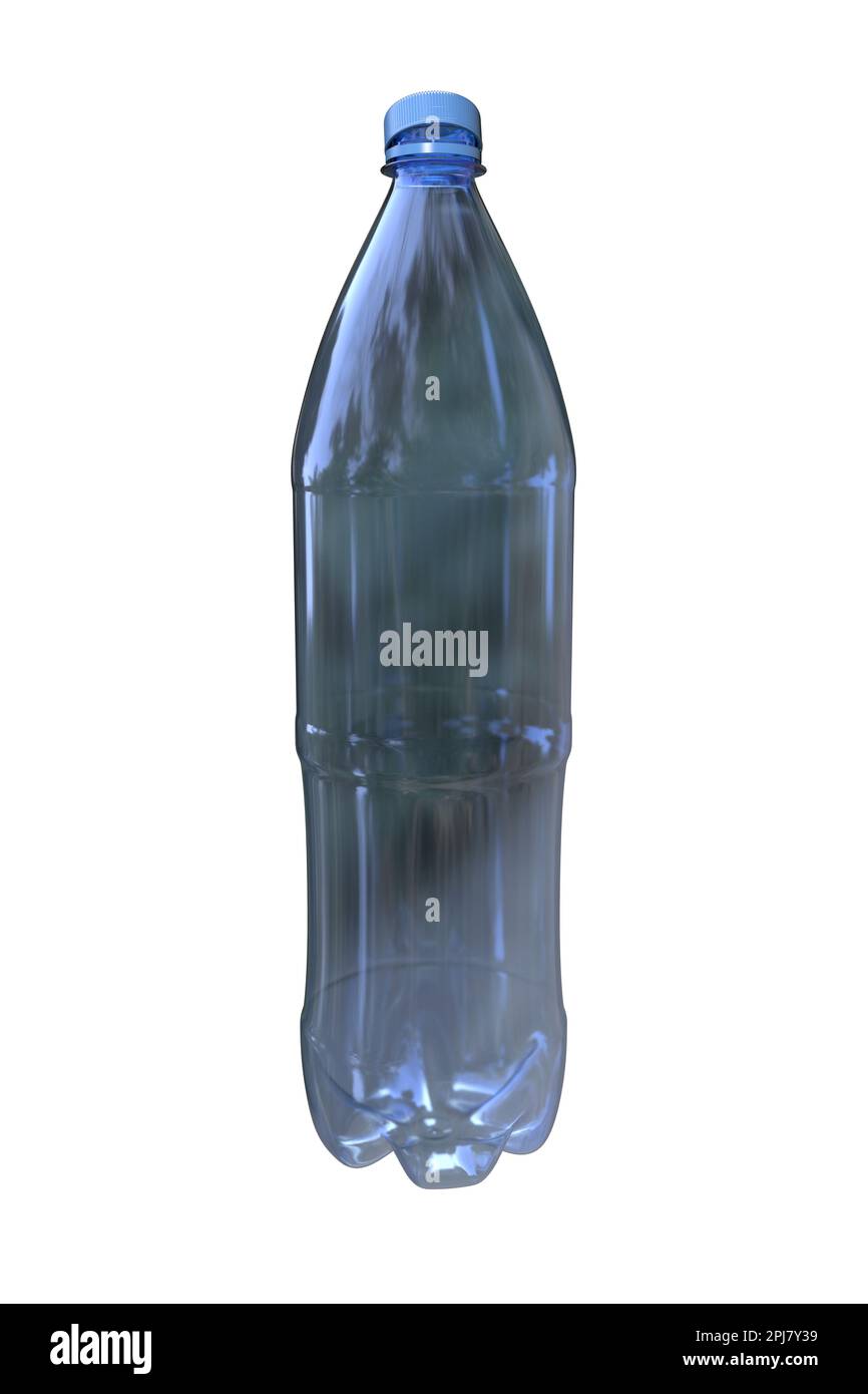 Empty plastic bottle, illustration Stock Photo Alamy