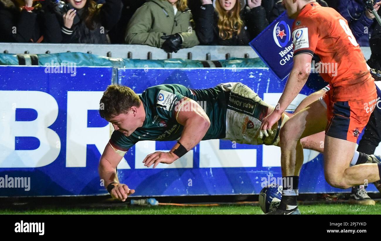 Leicester Tigers Rugby v Edinburgh Rugby Team at the Mattioli Stadium