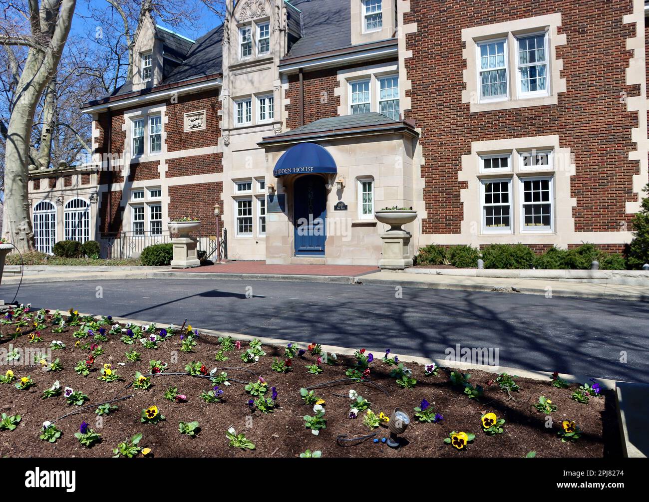 Glidden House hotel at University Circle in Cleveland, Ohio Stock Photo