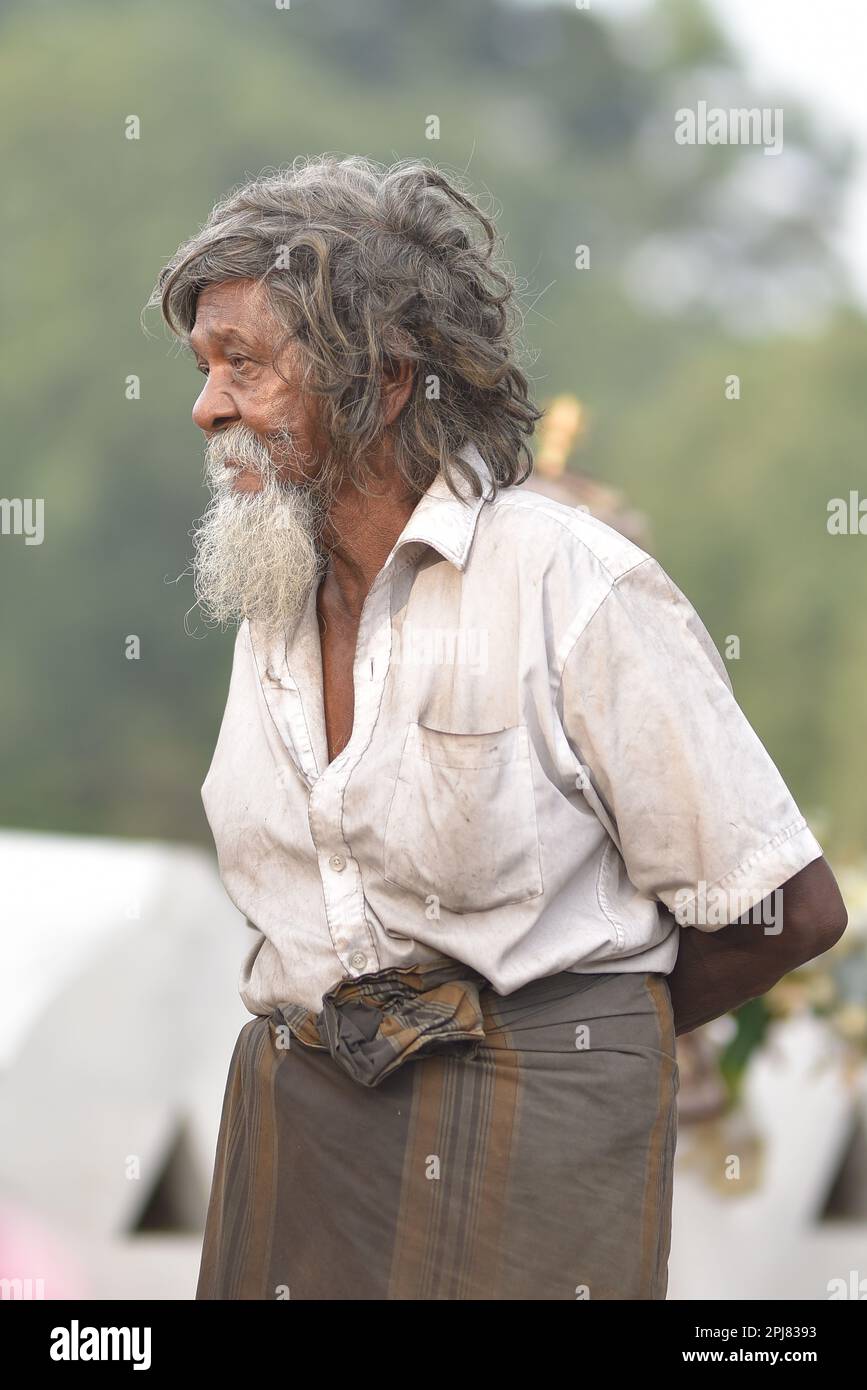 poor street people Stock Photo