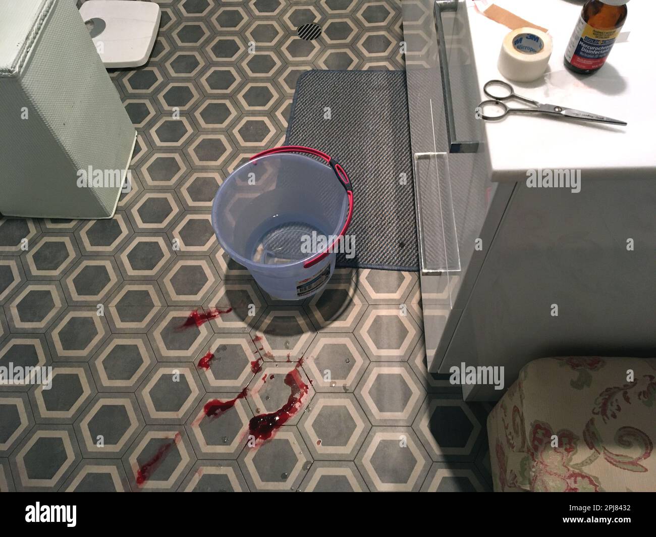 Keep first aid handy for domestic accidents Stock Photo - Alamy