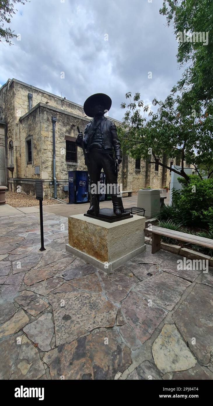 The Alamo is a former mission and iconic historical site in San Antonio