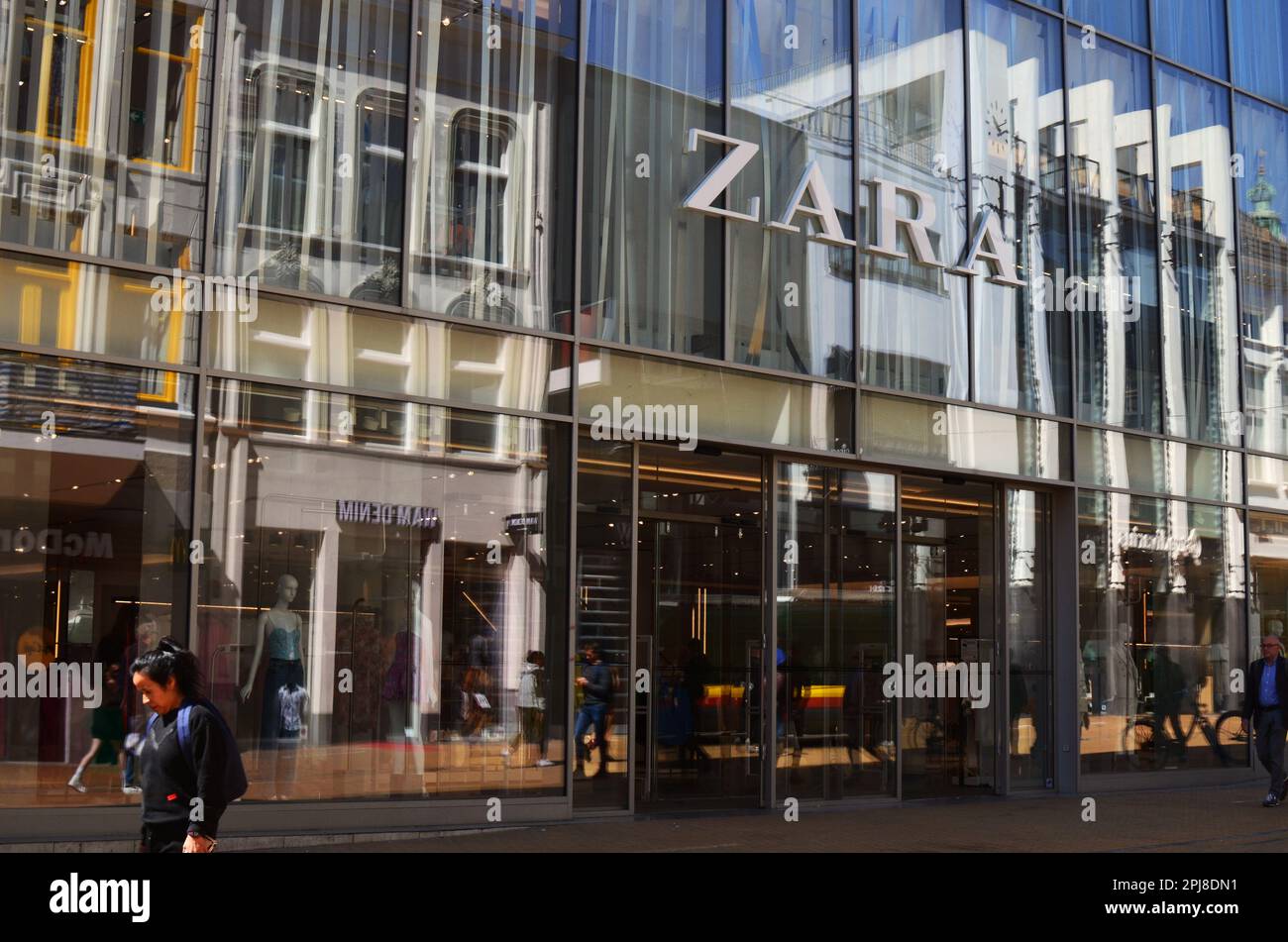 GRONINGEN, NETHERLANDS - APRIL 20, 2022: Official ZARA store on city street  Stock Photo - Alamy
