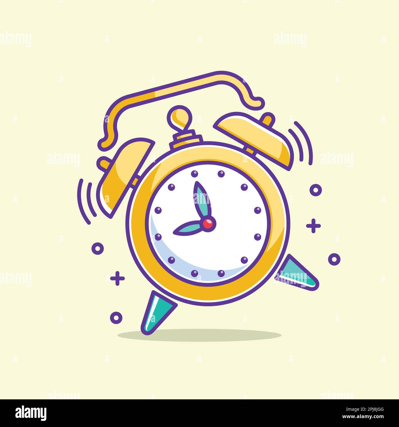 Bell ring loudly Stock Vector Images Alamy