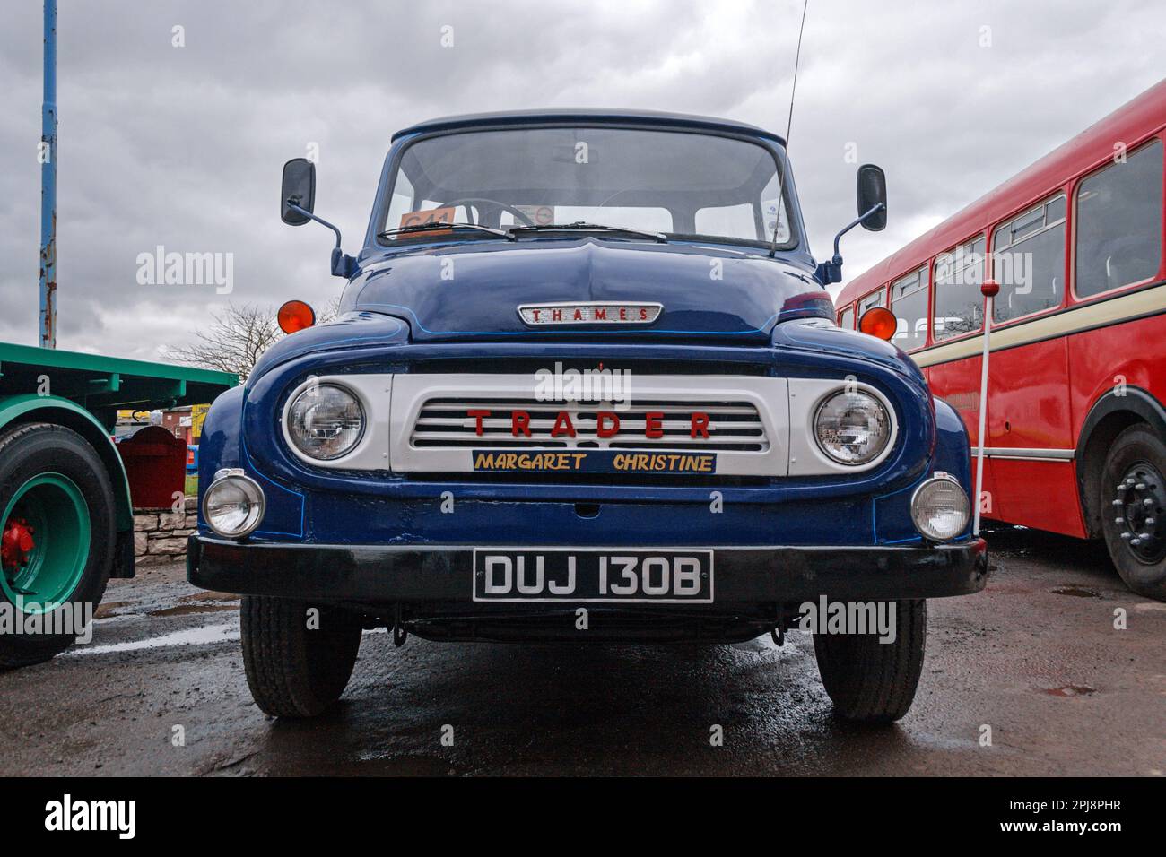 Thames Trader. Kirkby Stephen Commercial Vehicle Rally 2010. Stock Photo