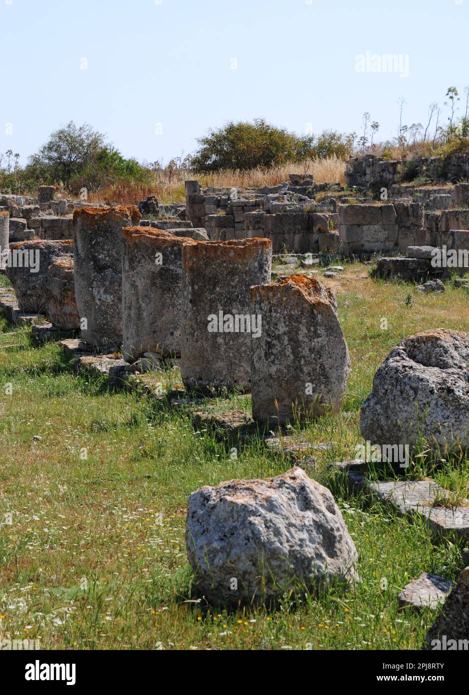 Salamis Antique City and King Tombs in Cyprus is an important ancient