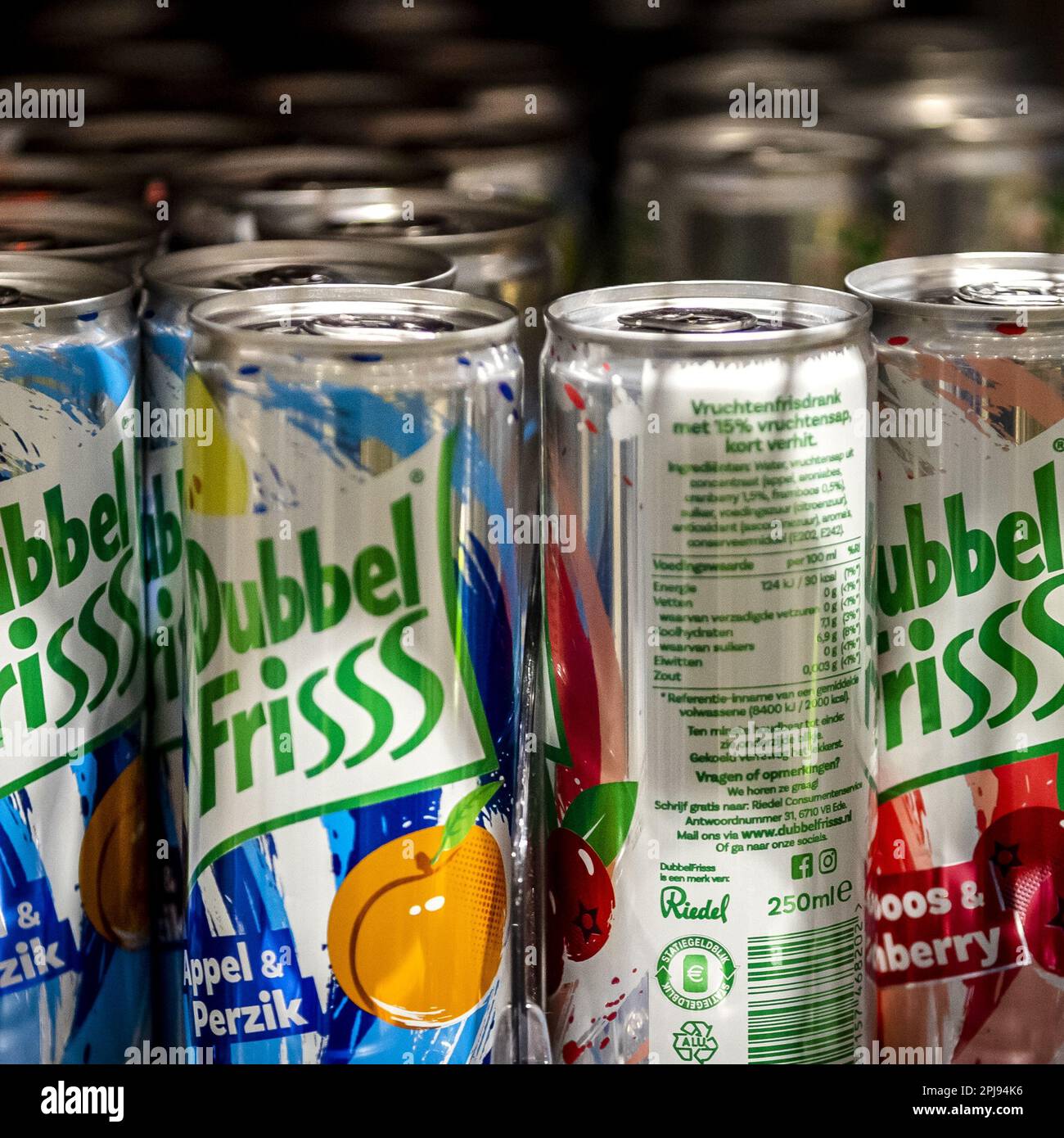 HAARLEM A can with a deposit in a supermarket. In addition to small