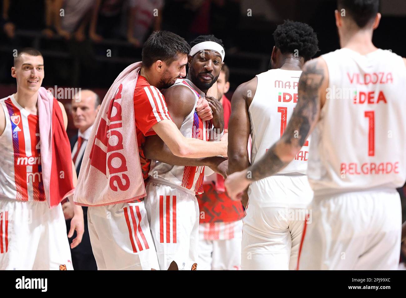 Belgrade, Serbia, 29 March 2023. John Holland Of Crvena Zvezda Mts ...