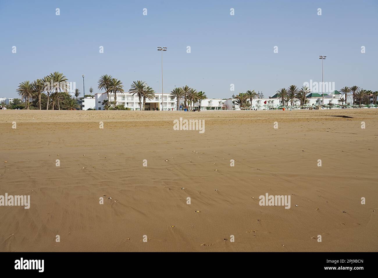 White Buildings At Beach In African AGADIR City In Morocco Clear Blue white-buildings-at-beach-in-african-agadir-city-in-morocco-clear-blue