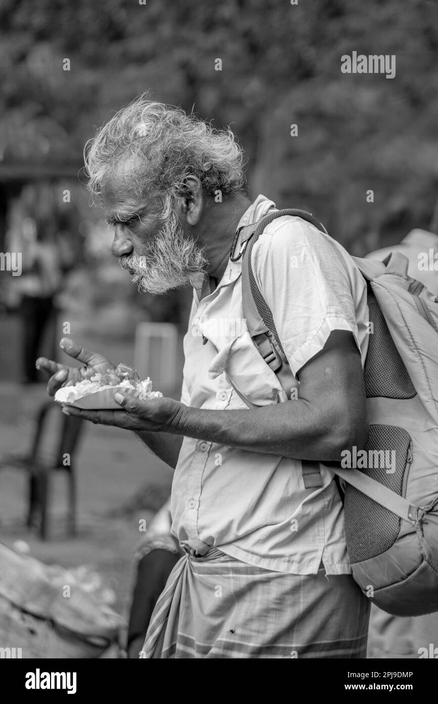 poor street people Stock Photo