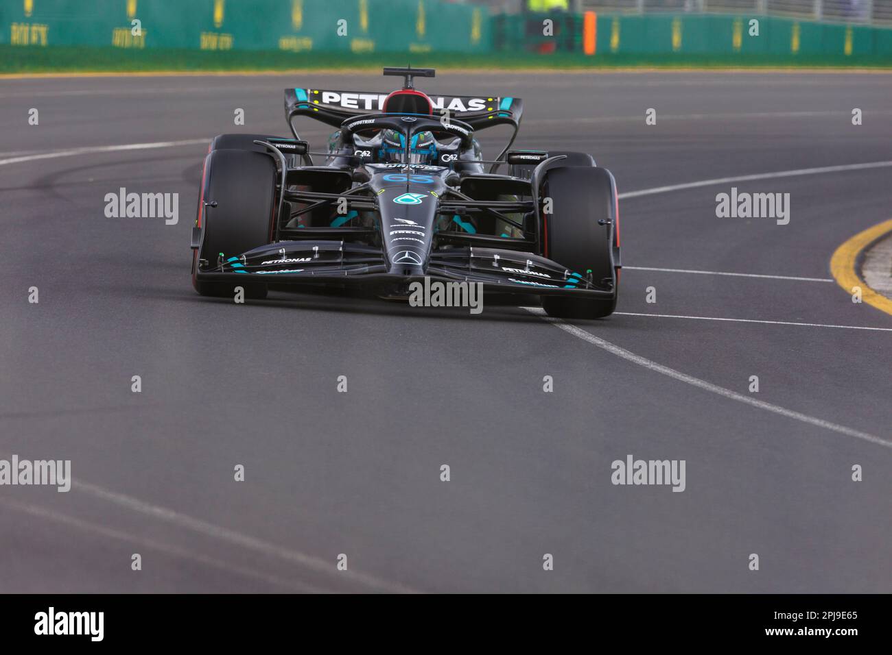 George russell driver number hi-res stock photography and images - Alamy