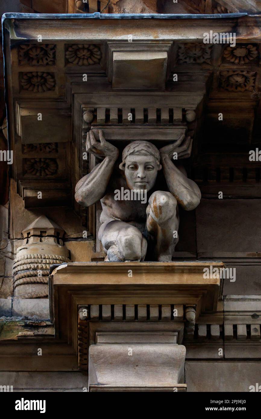 details from the Glasgow Savings Bank Stock Photo Alamy