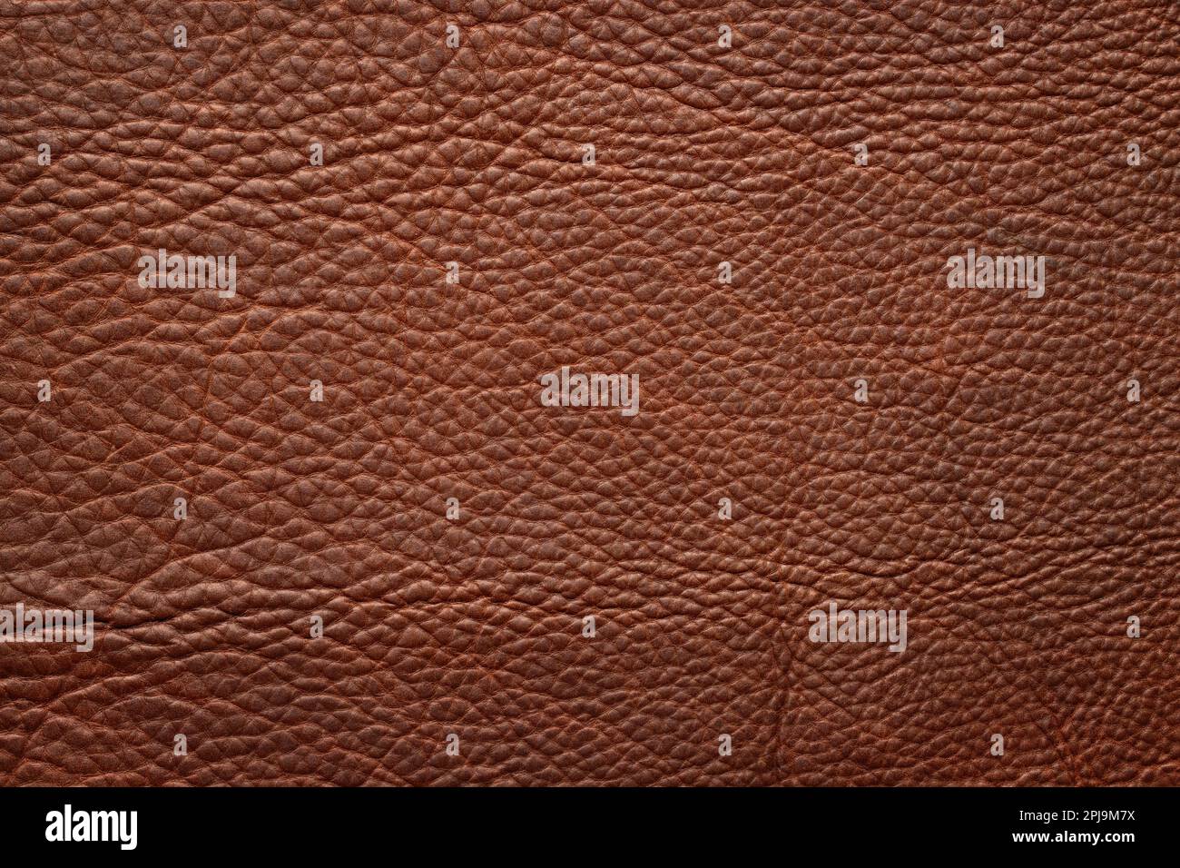 Brown natural or genuine leather texture for background. Saffiano leather.  Stock Photo