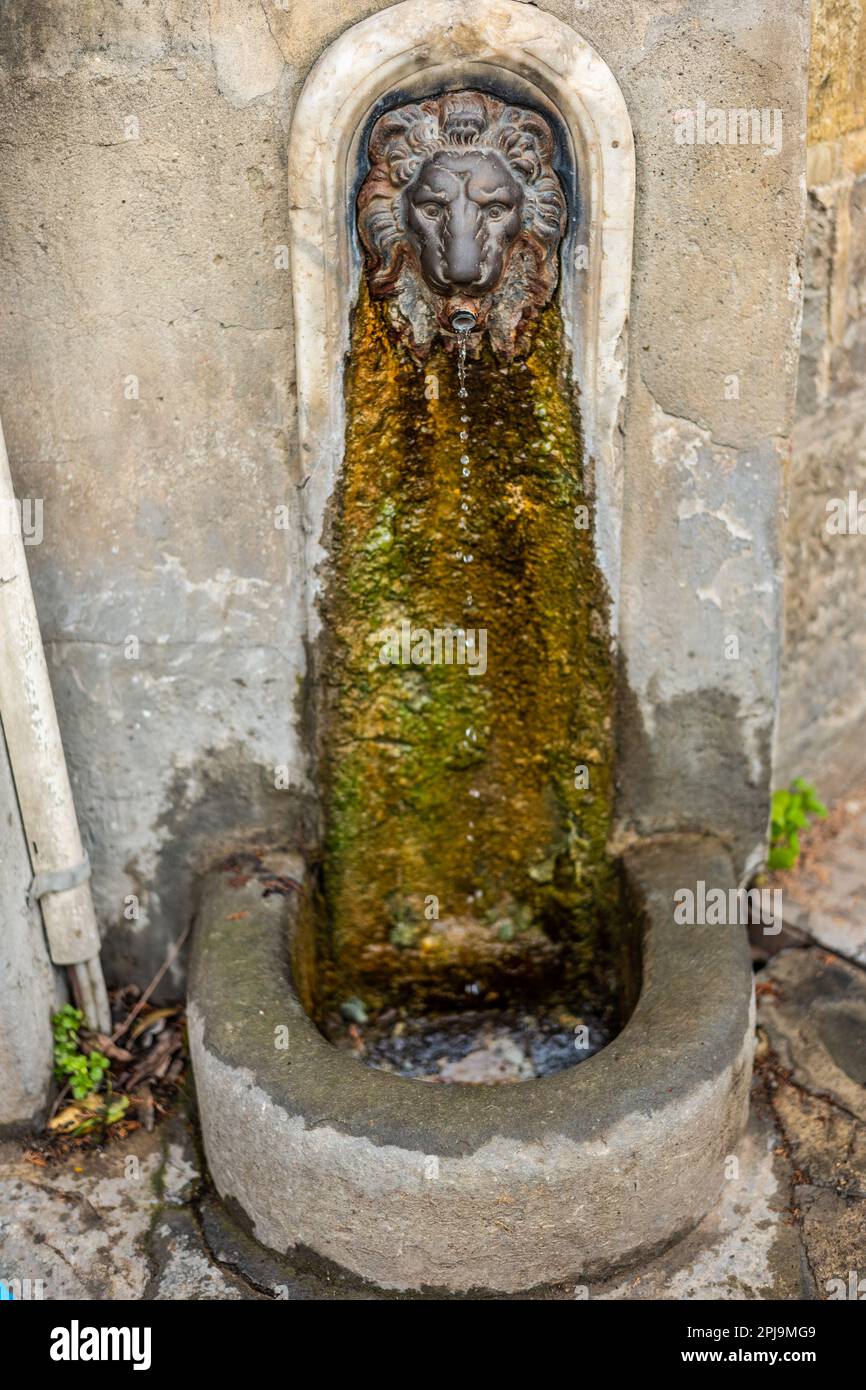 Water fountains for drinking water in Florence, Italy Stock Photo Alamy