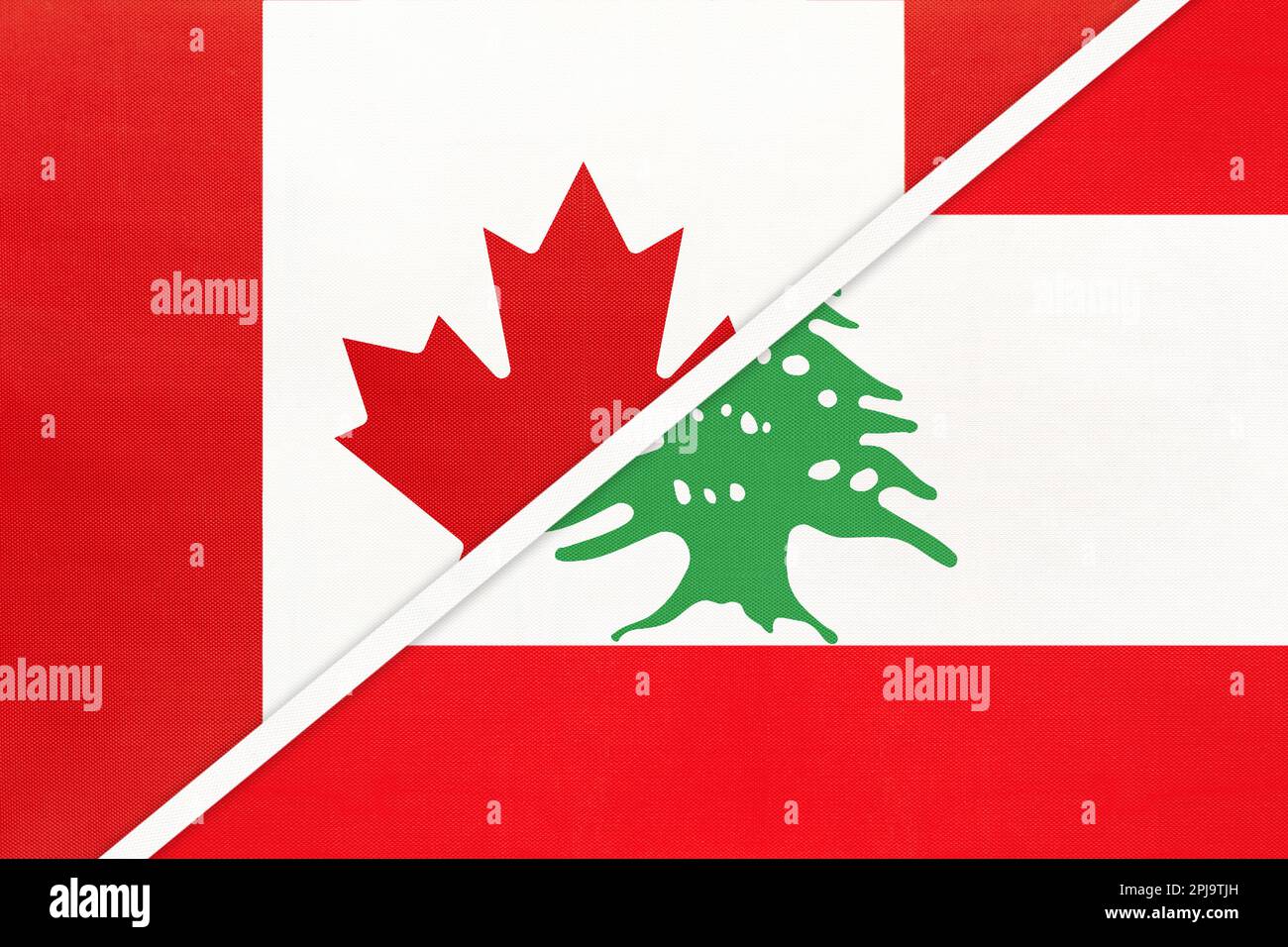 Canada and lebanon symbol of country canadian vs lebanese national