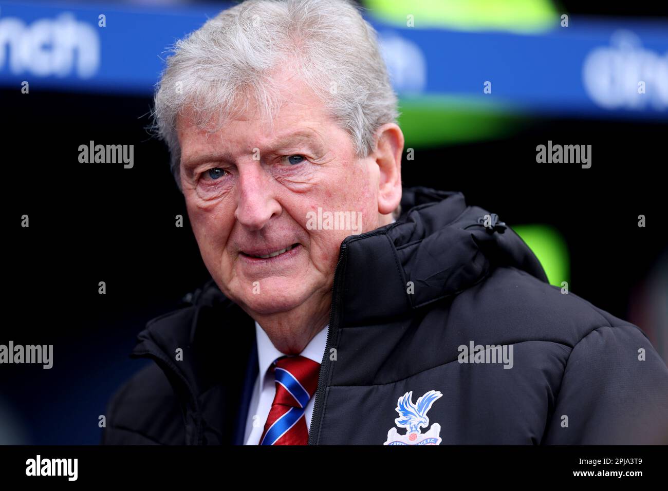 Crystal Palace Manager Roy Hodgson Ahead Of The Premier League Match At