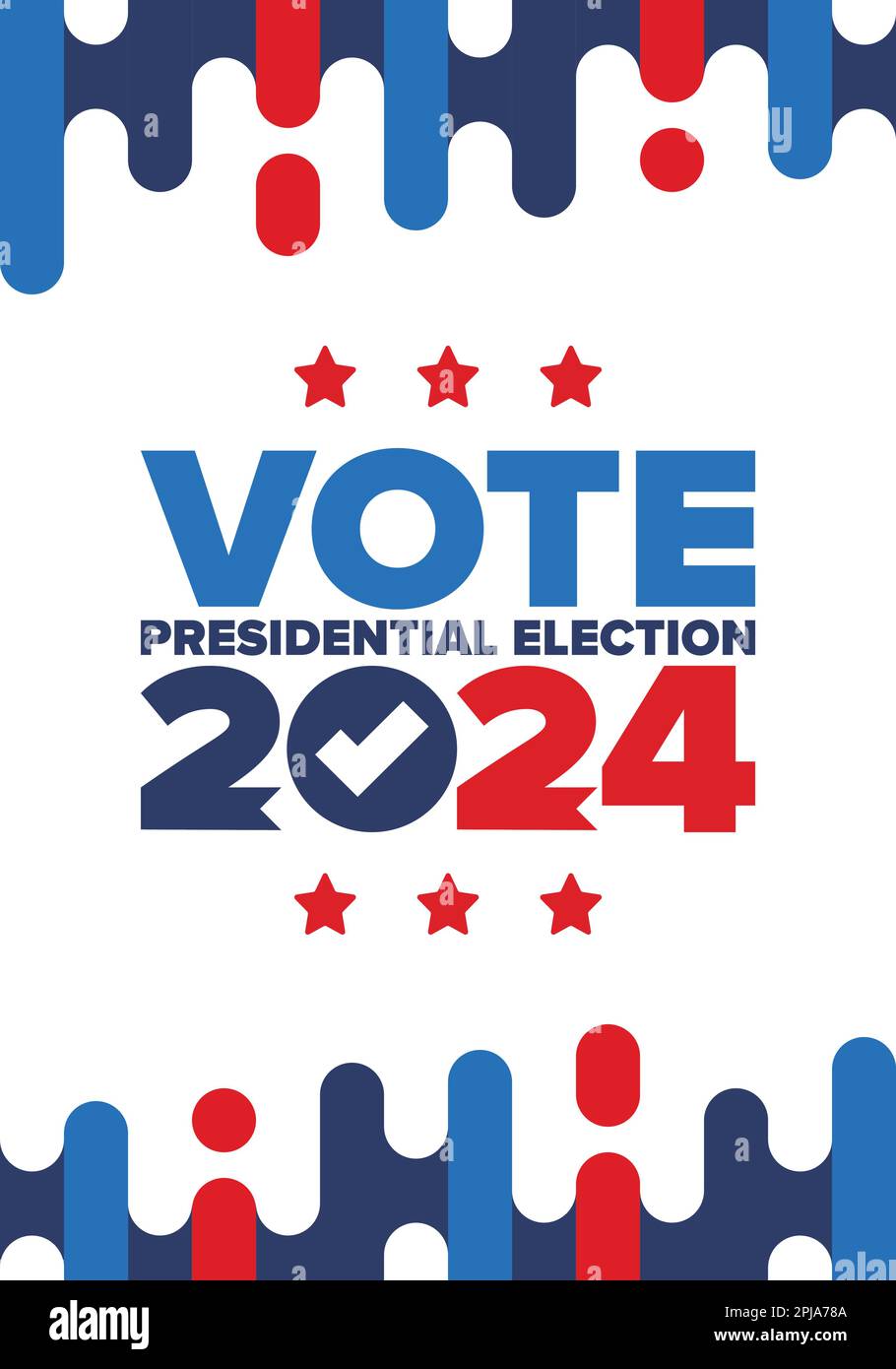 Presidential Election 2024 in United States. Vote day, November 5. US