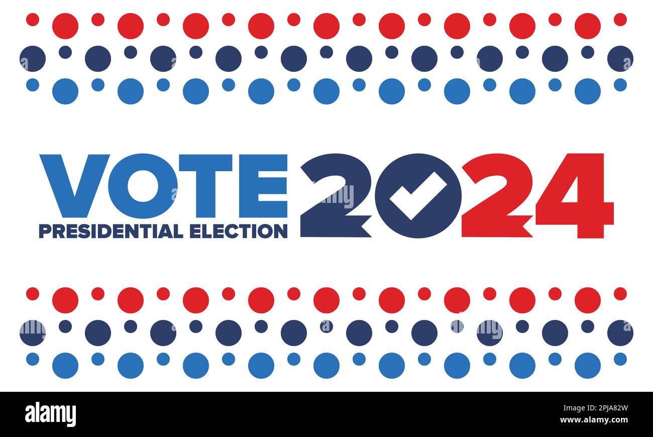 Presidential Election 2024 in United States. Vote day, November 5. US Election. Patriotic