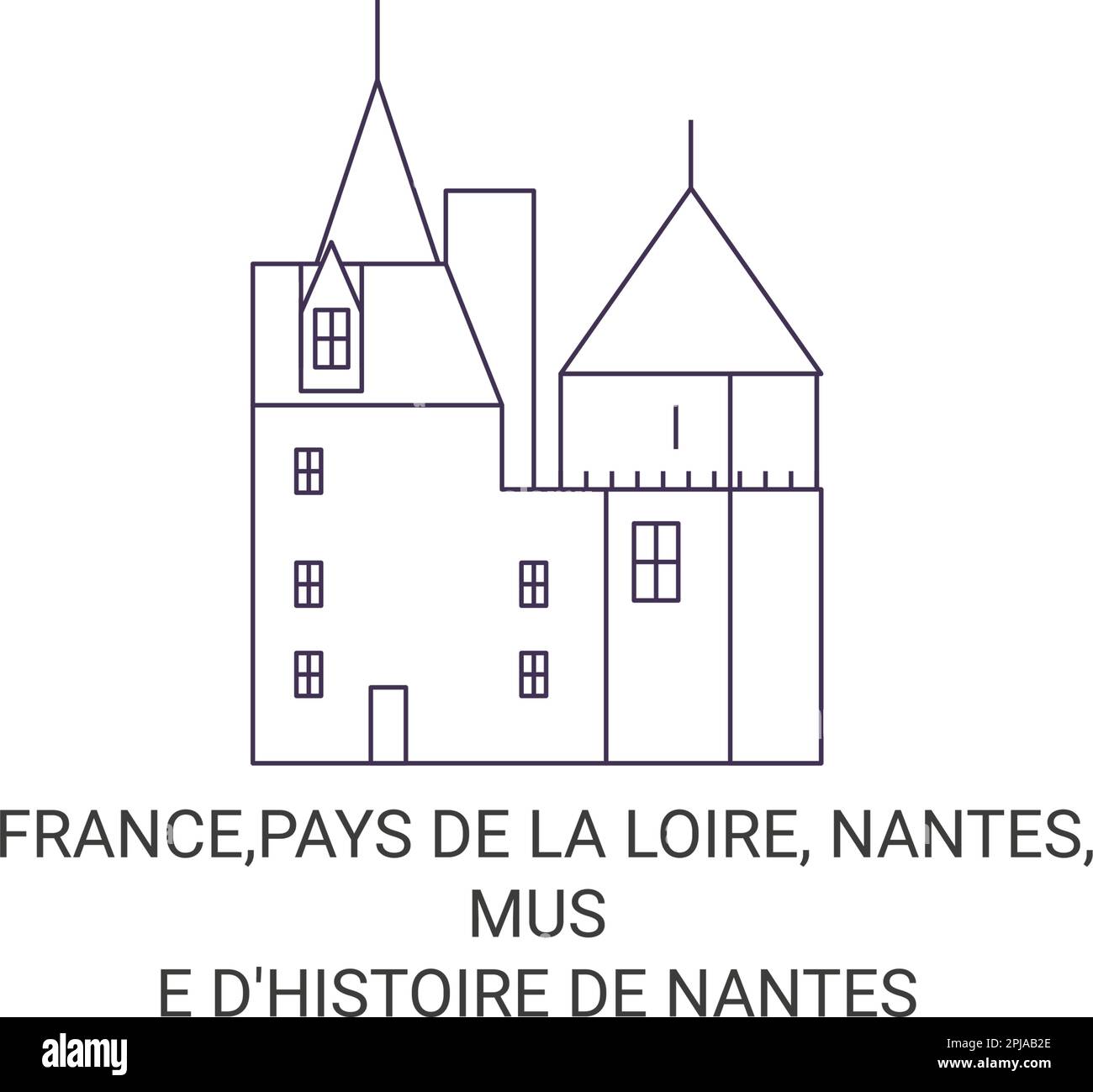 Vector Pays France,Pays De La Loire, Nantes, Muse D'histoire De Nantes travel ...