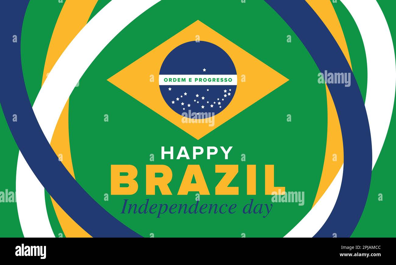 Brazil Independence Day. Happy national holiday. Freedom day. Celebrate ...