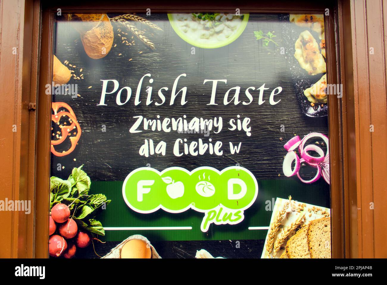 polish taste  mini market food store Polish Taste 21 Hyndland St Glasgow, Scotland, UK Stock Photo