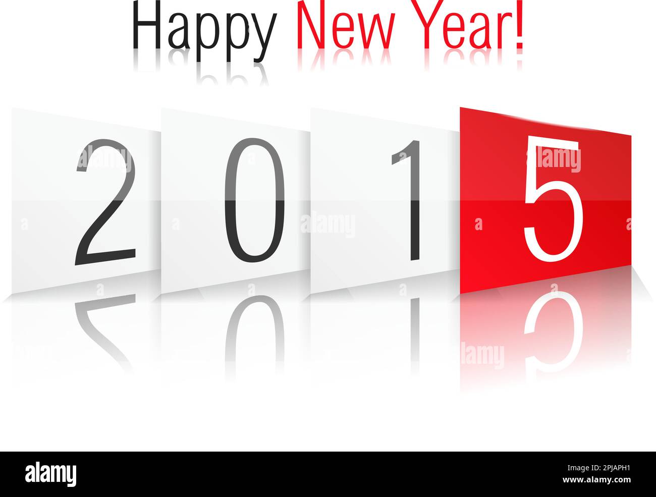 Happy new year 2015, vector eps10 illustration Stock Vector Image & Art ...