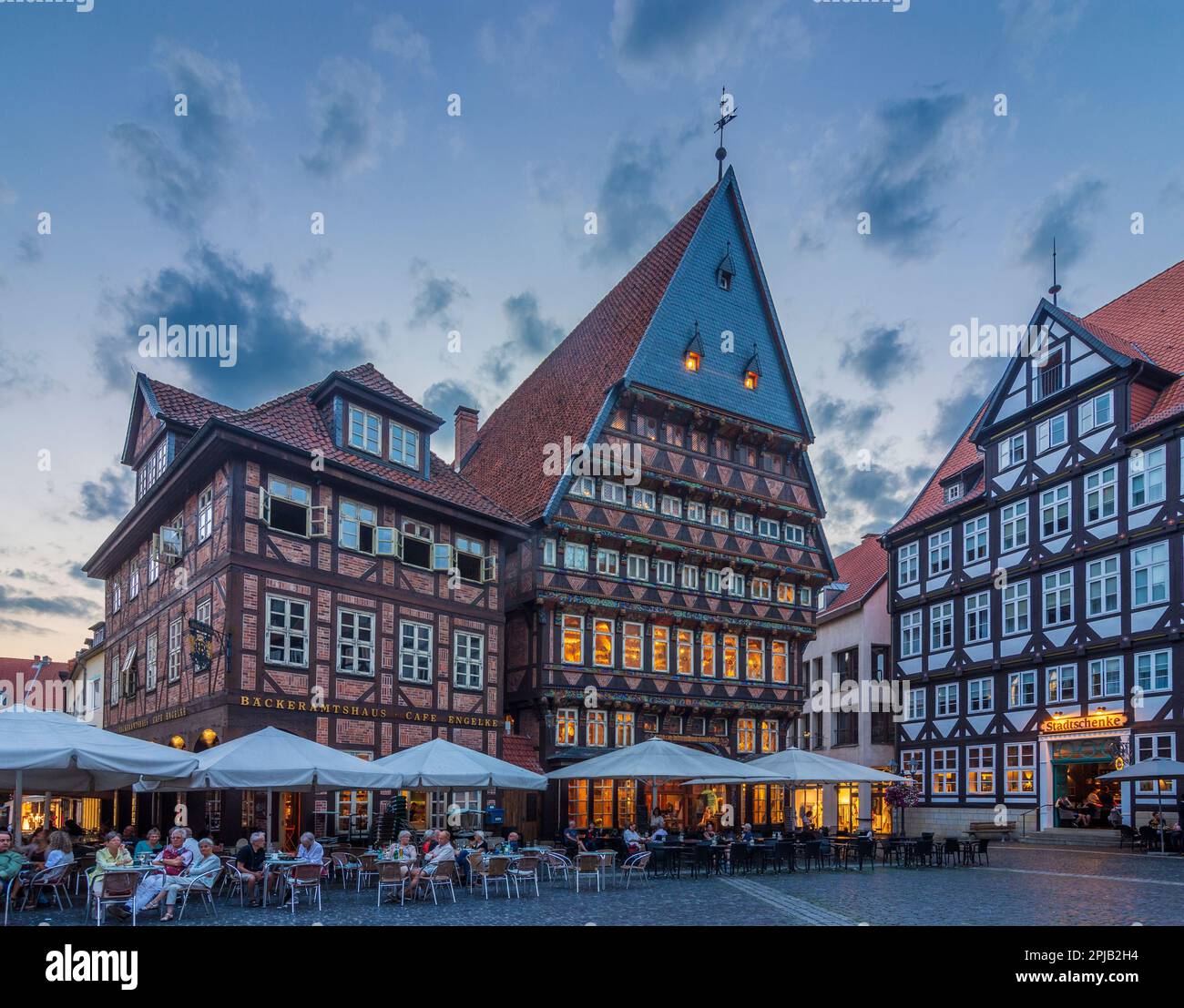 Hildesheim square Markt, Bäckeramtshaus (Baker's Guild Hall
