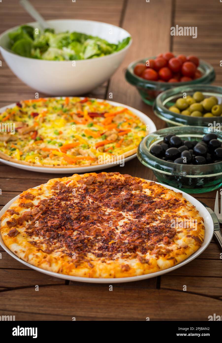 Iberian pizza hi-res stock photography and images - Alamy