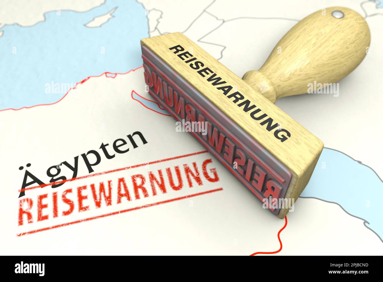 Travel warning Egypt Stock Photo Alamy