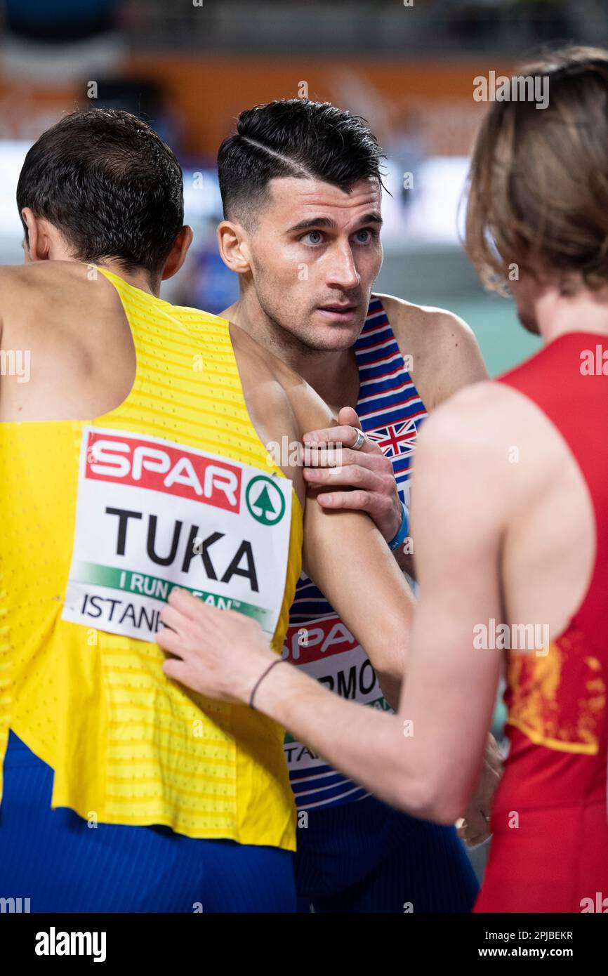 Guy Learmonth of Great Britain & NI competing in the men’s 800m heats