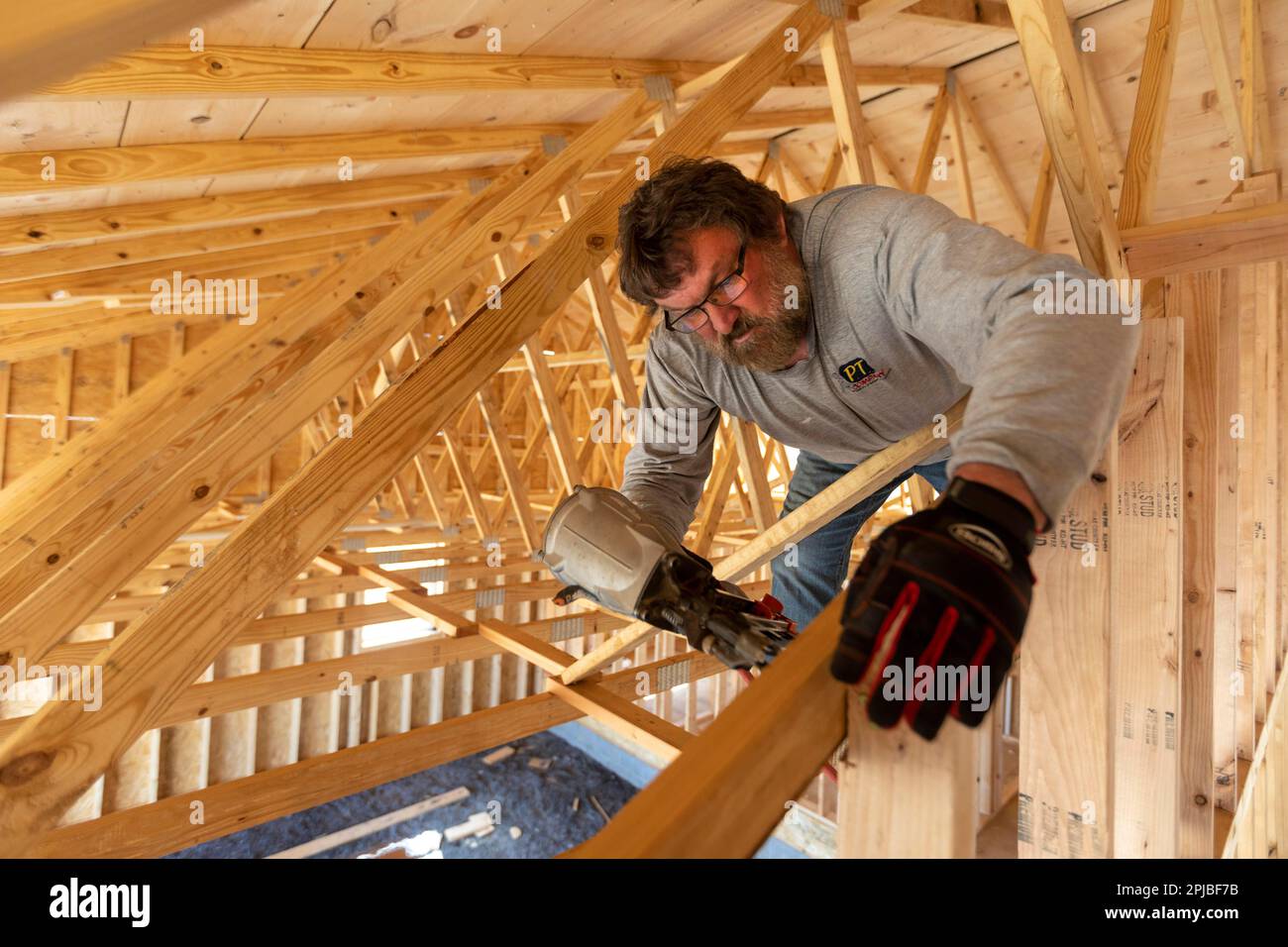 Mayfield, Kentucky, Volunteers from the United Methodist Church rebuild