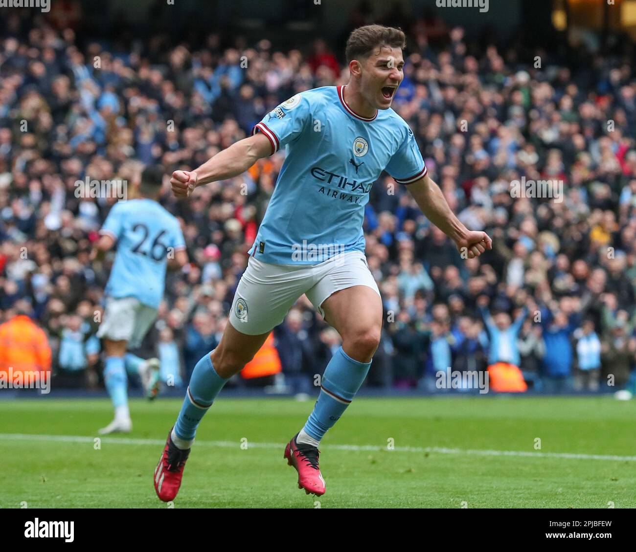 Julin Lvarez Julian alvarez manchester city hi-res stock photography and images - Alamy