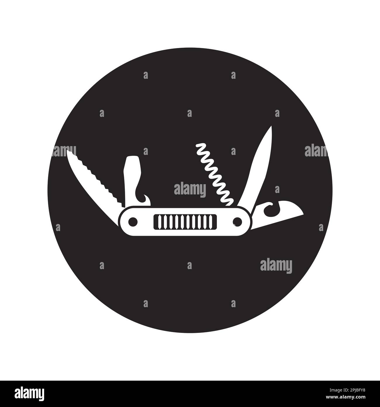 penknife icon vector illustration symbol design Stock Photo Alamy