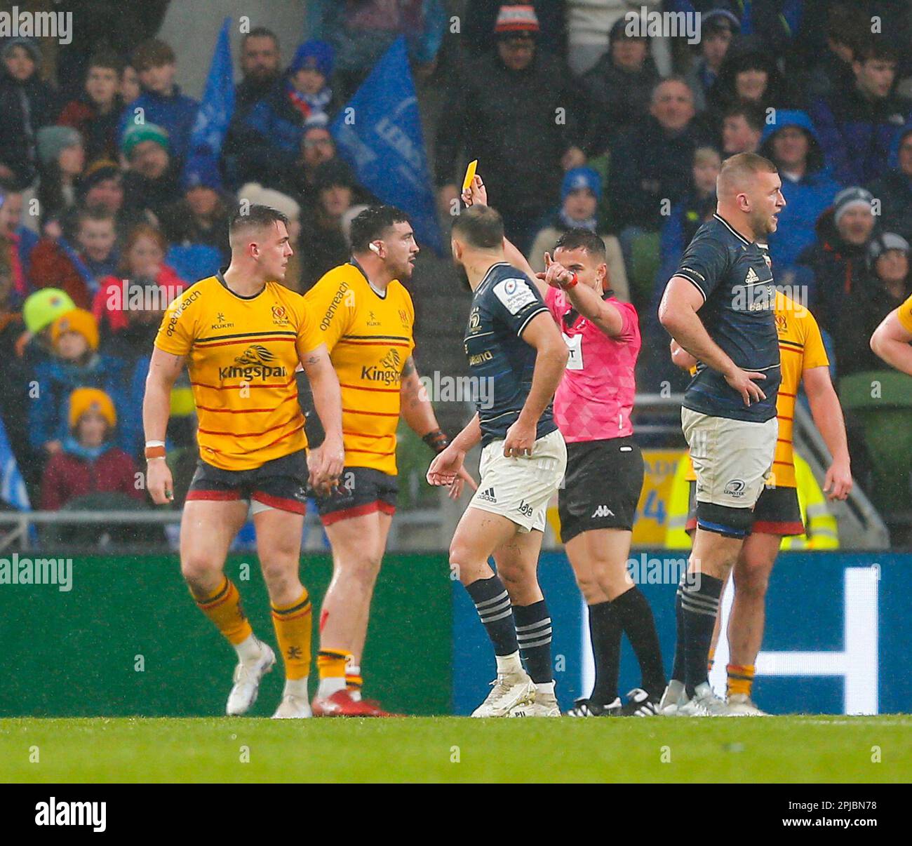 Aviva Stadium, Dublin, Ireland. 1st Apr, 2023. Heineken Champions Cup
