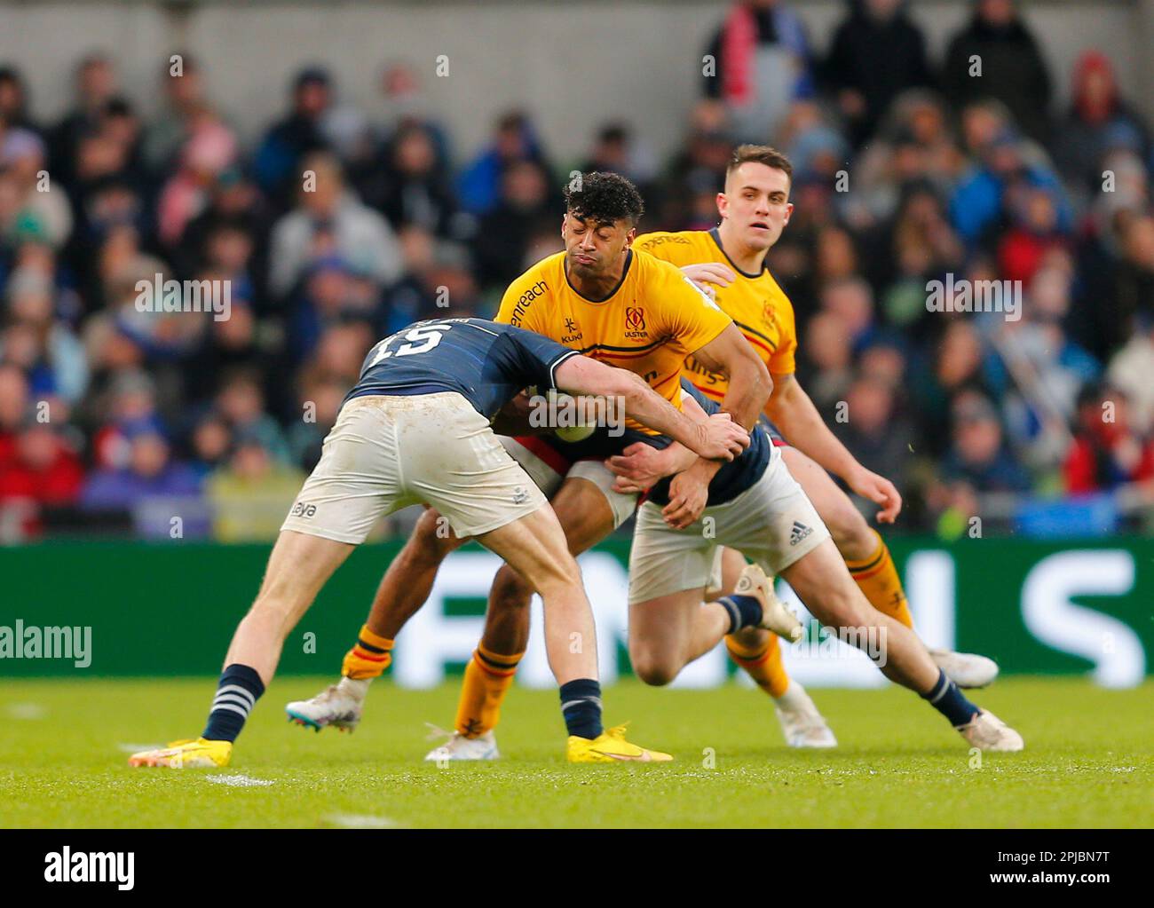 Aviva Stadium, Dublin, Ireland. 1st Apr, 2023. Heineken Champions Cup ...
