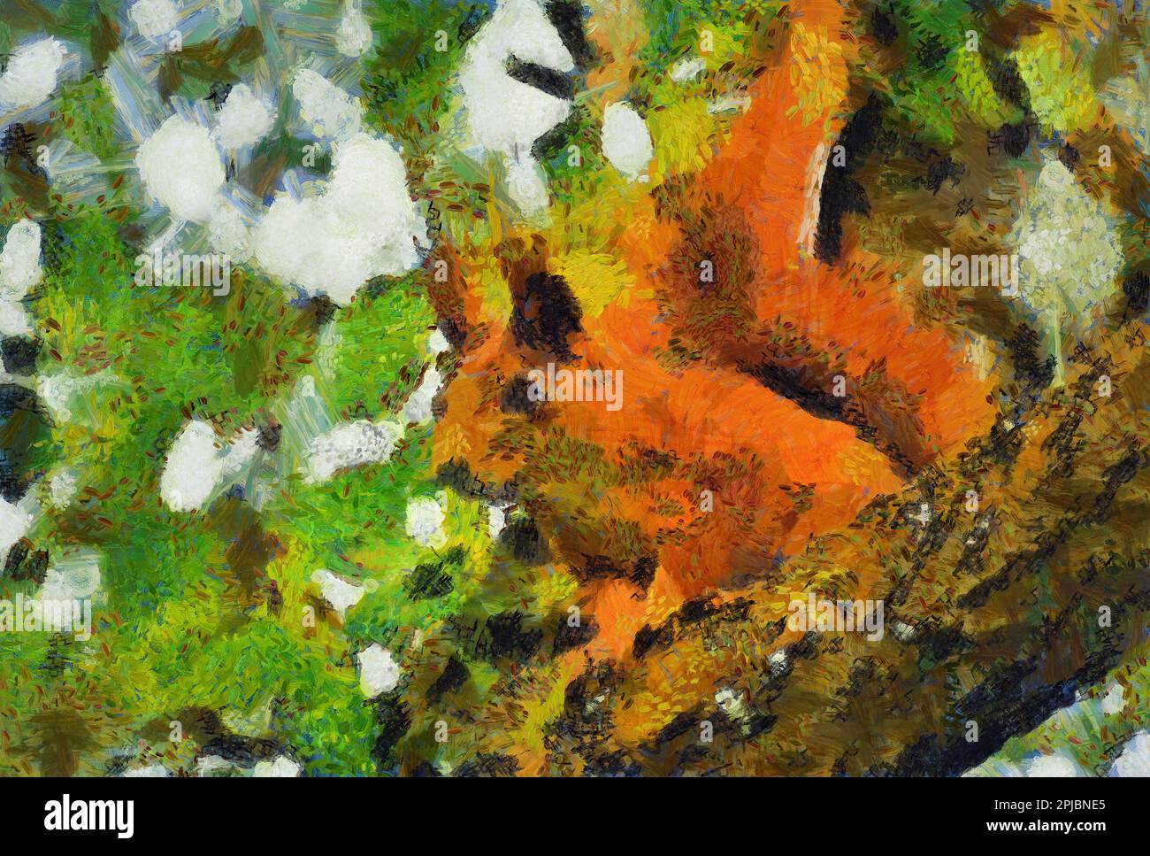 This handpainted artwork perfect for adding a touch of adventure to