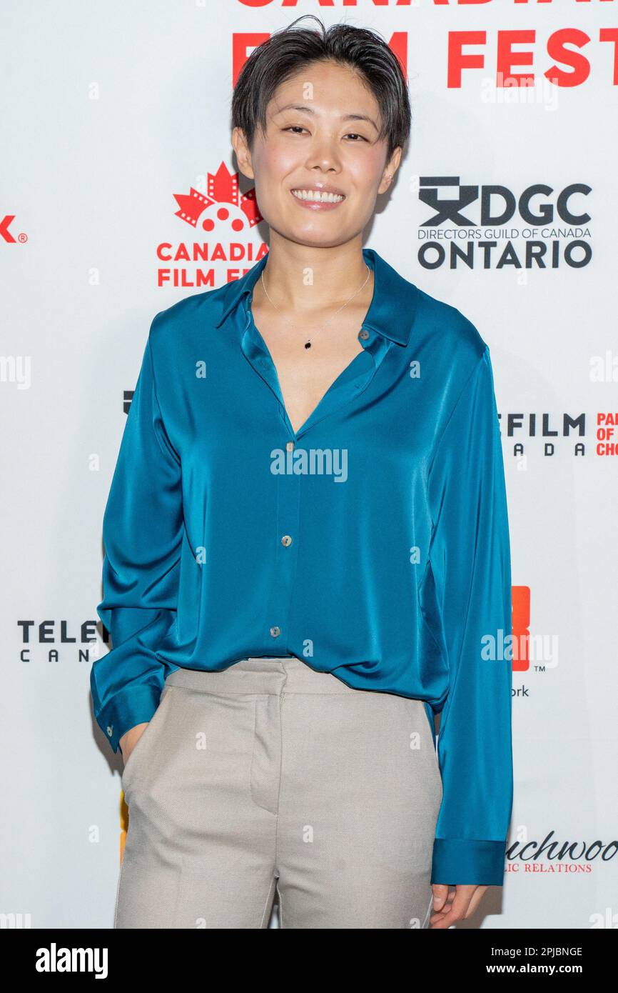 Toronto, Canada. 31st Mar, 2023. Bessie Cheng attends the “Retrograde” Premeire - Canadian Film Festival, at Scotiabank in Toronto. The Canadian Film Fest is a non-profit organization whose mission is to celebrate the art of cinematic storytelling by exclusively showcasing Canadian films. The festival unites film-loving audiences with diverse selections of features and shorts from across the country. (Photo by Shawn Goldberg/SOPA Images/Sipa USA) Credit: Sipa USA/Alamy Live News Stock Photo