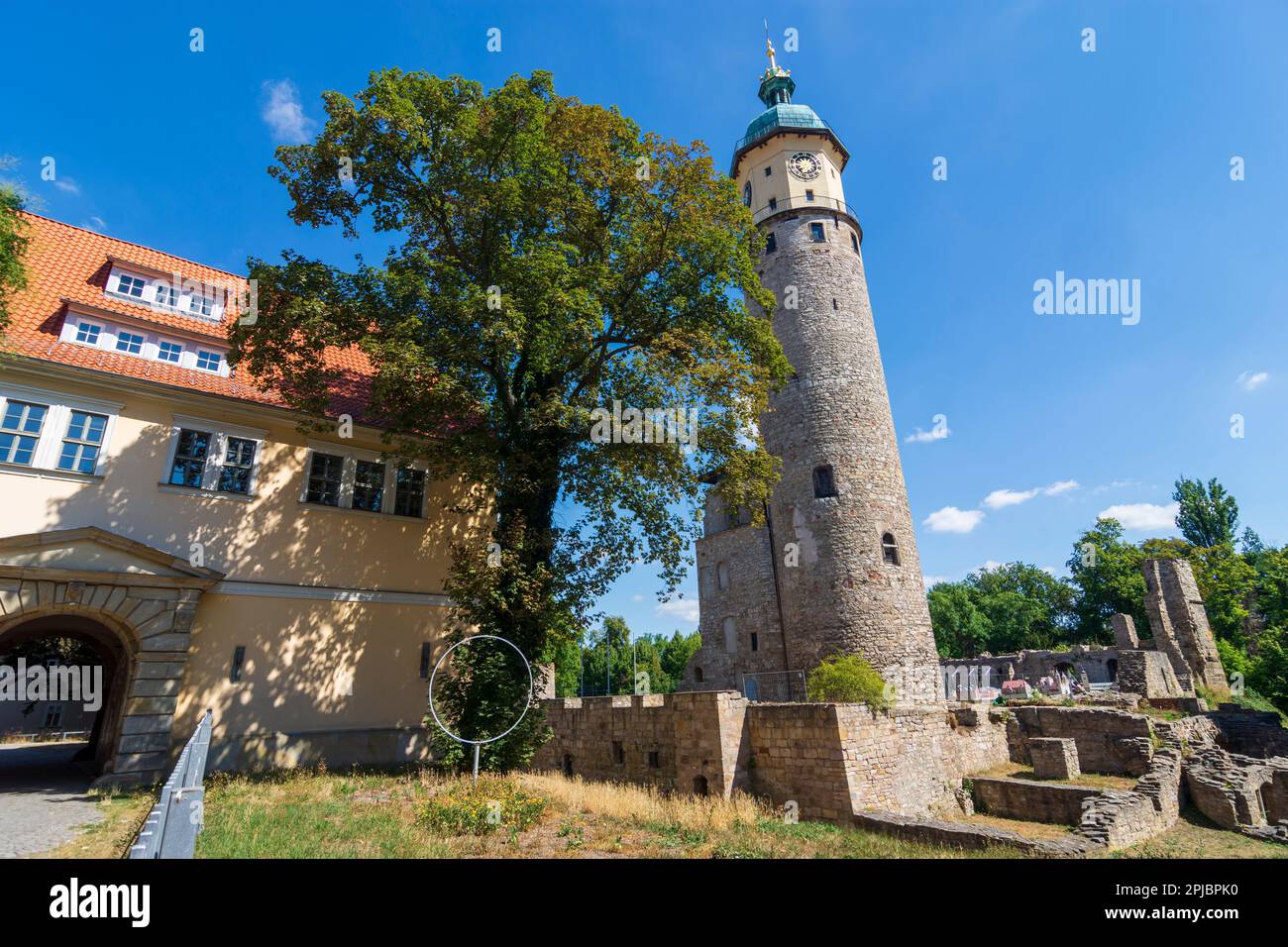 Arnstadt: Schloss Neideck Castle in , Thüringen, Thuringia, Germany Stock Photo