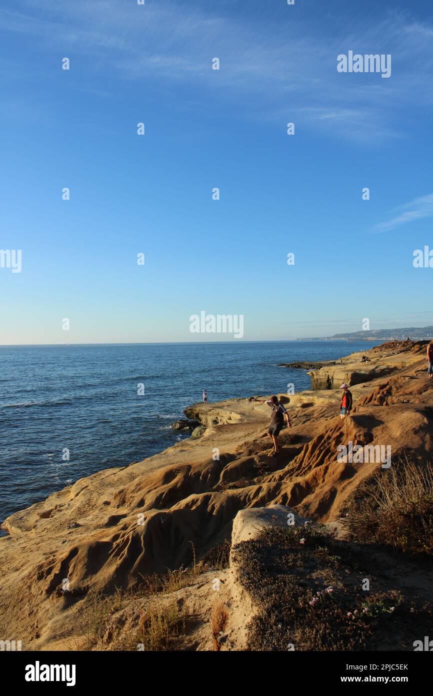 San diego sunset landscape view hi-res stock photography and images - Alamy