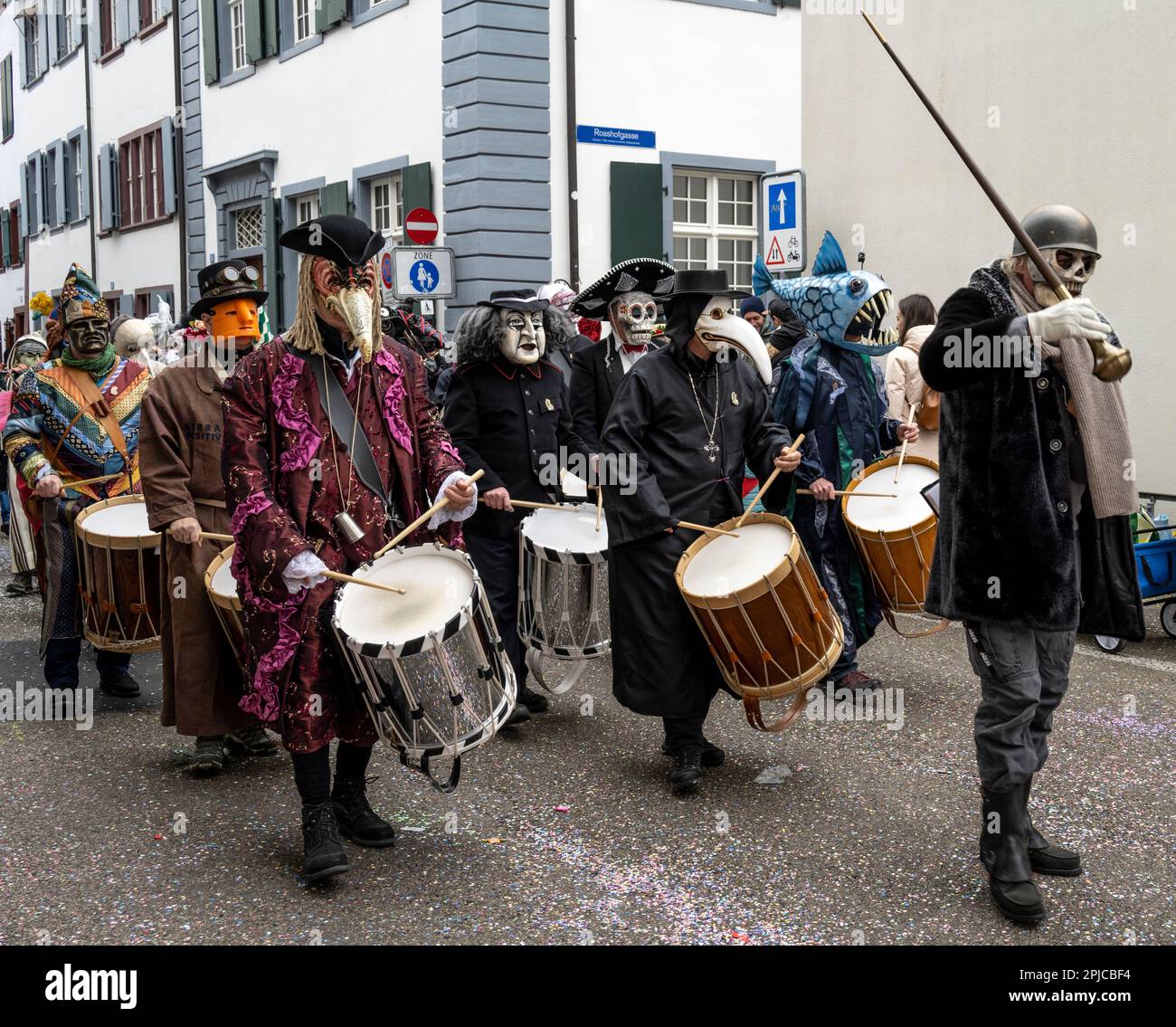 Basler fasnacht hi-res stock photography and images - Alamy