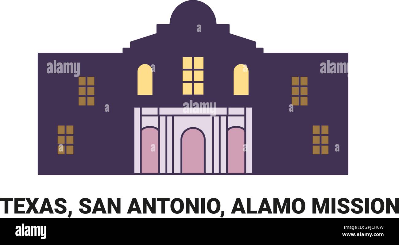 Siege of the alamo Stock Vector Images Alamy