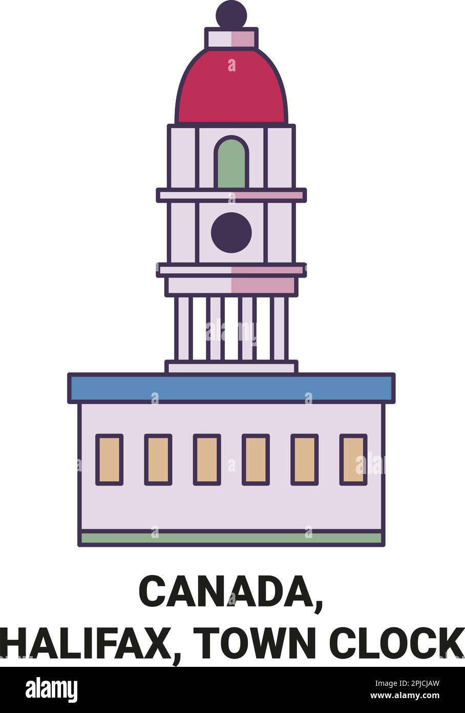 Halifax town Stock Vector Images Alamy