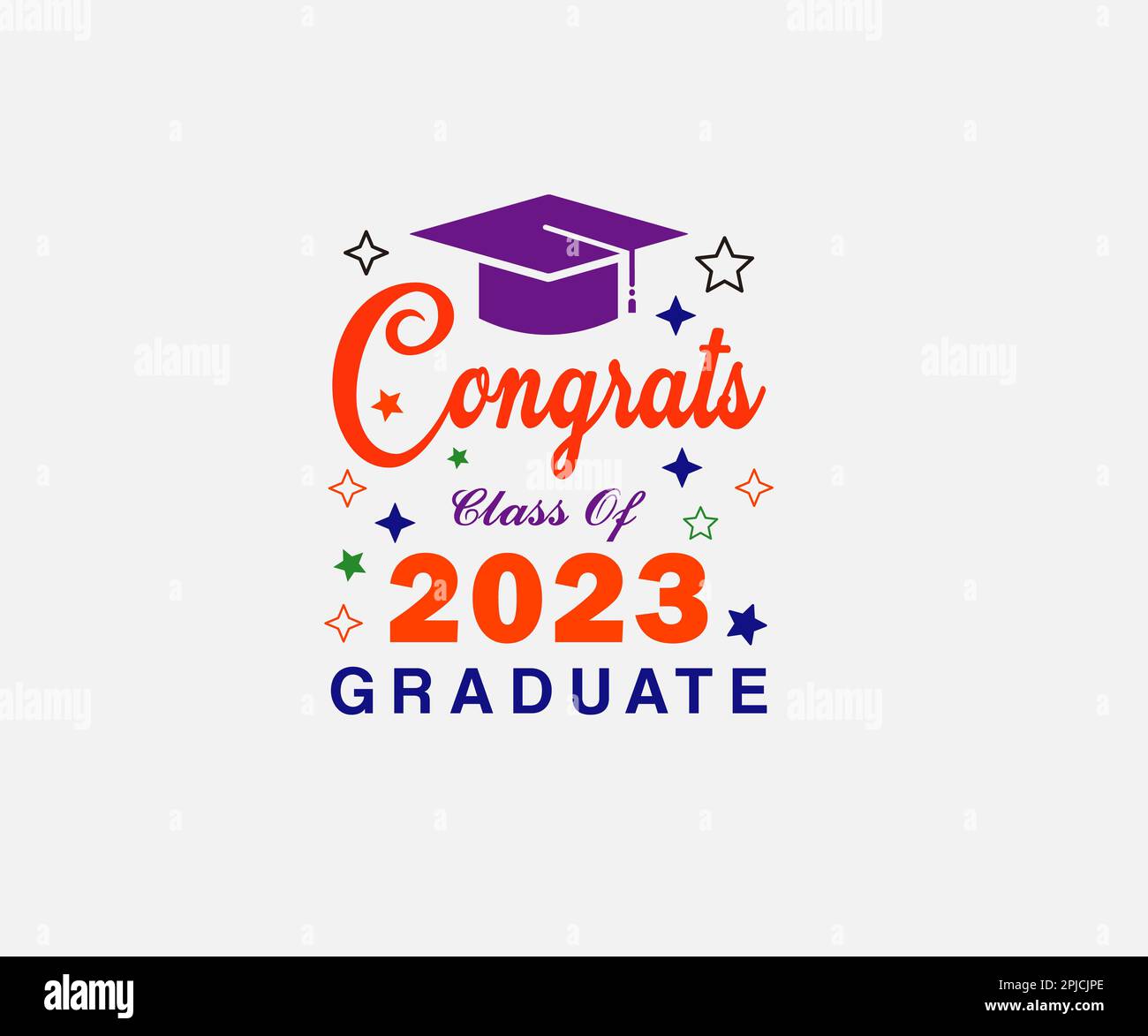 Congrats Greeting Sign For Graduation Party Class Of 2023 Academic
