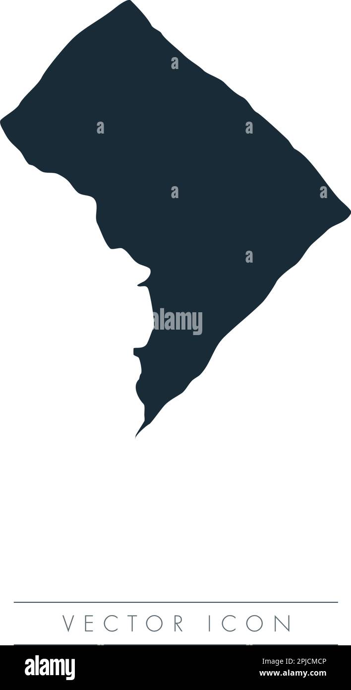 Washington D.C. Countries Map Vector Icon Template Illustration Design ...