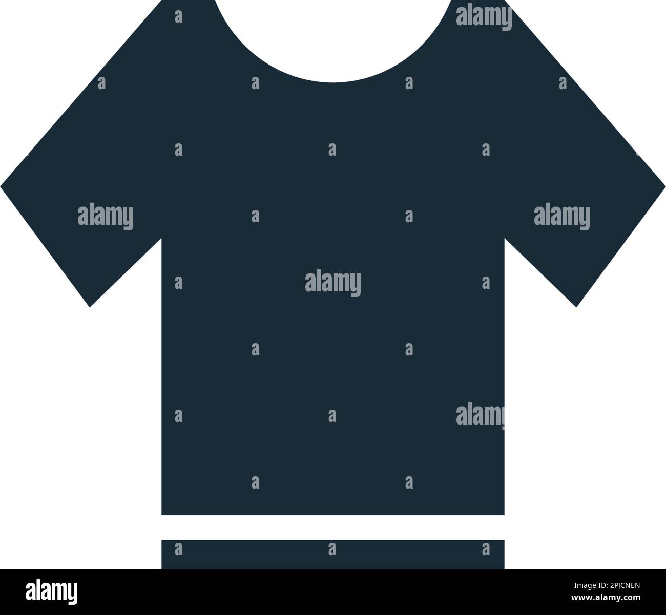 T-shirt Icon Vector Logo Template Illustration Design Stock Vector
