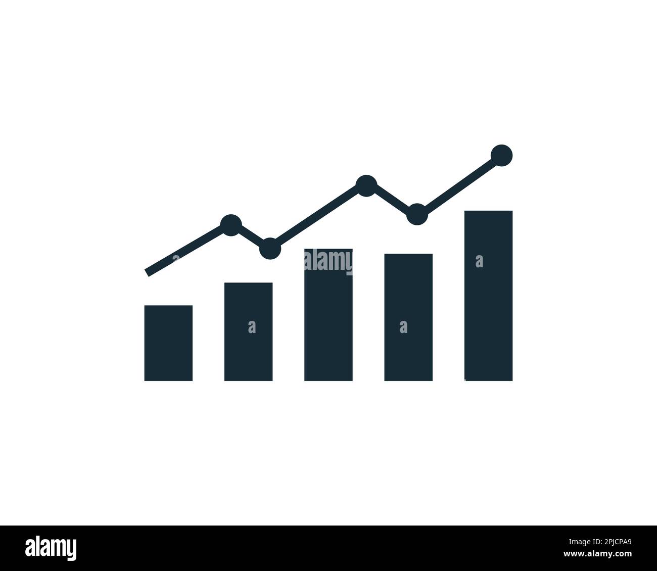 Info graphic Finance Statistic Icon Design Template Elements Stock Vector