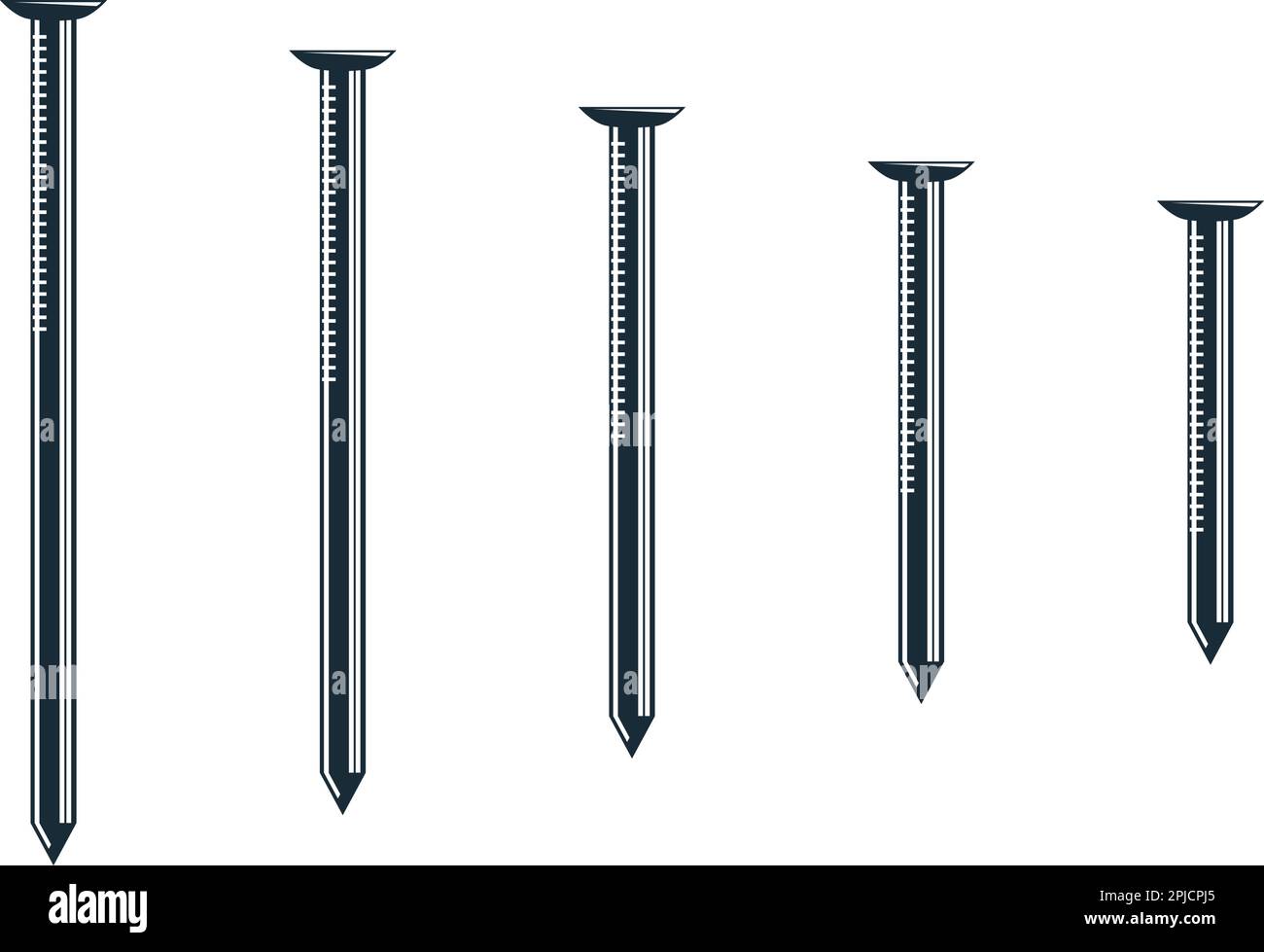 Nails Carpentry Icon Vector Logo Template Illustration Design Stock ...