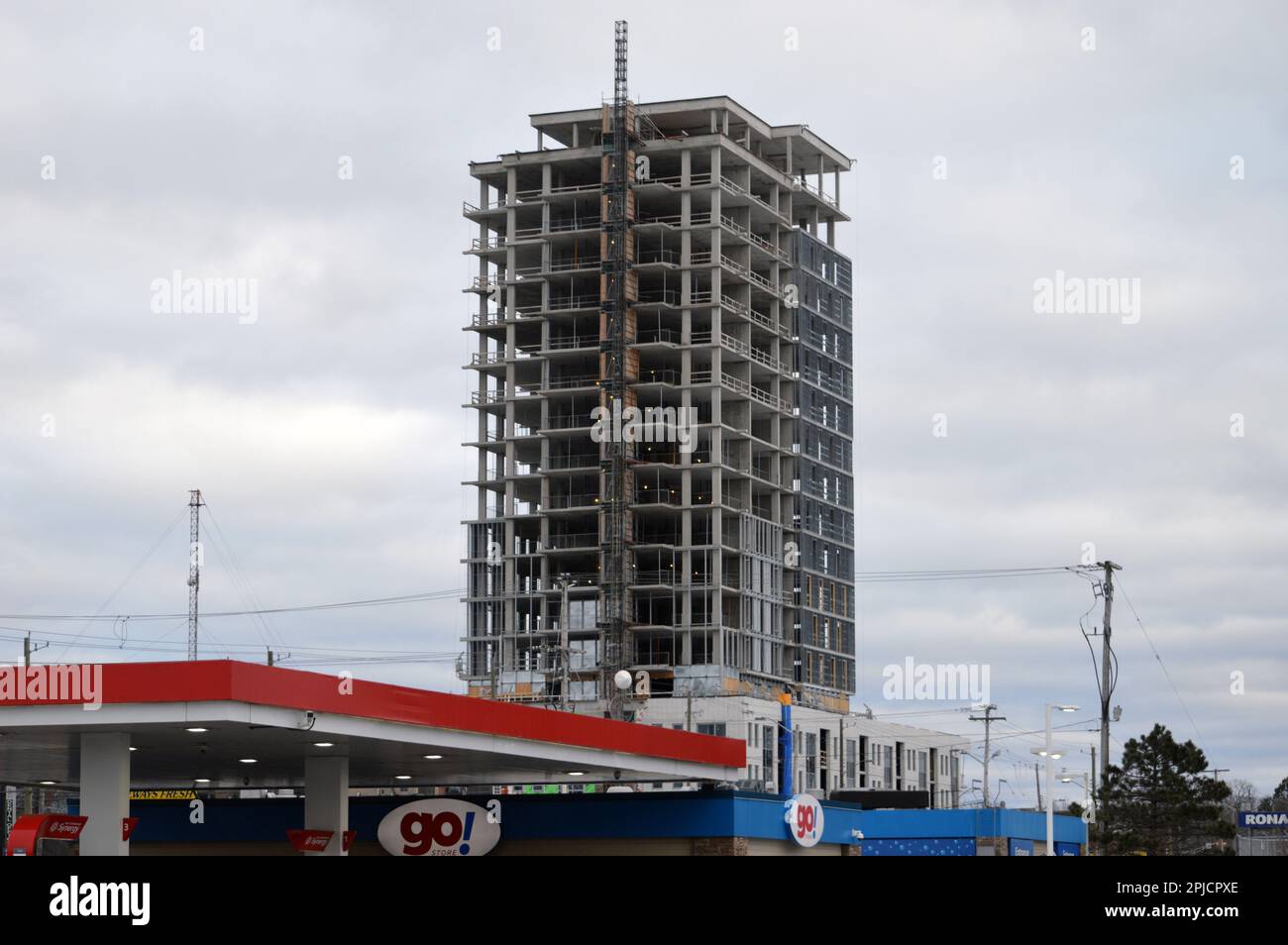 The Elevation, a residential building on Robie Street in Halifax, Nova