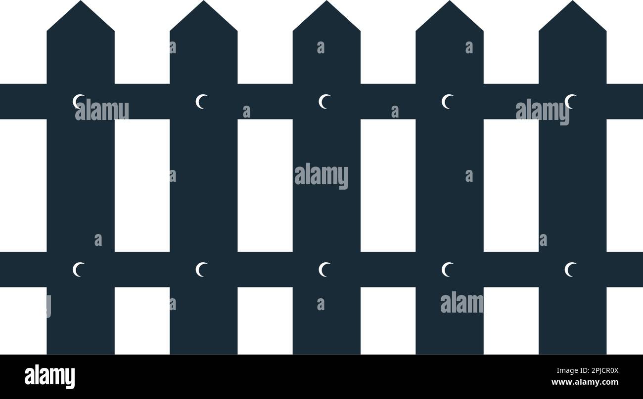 Fence Icon Vector Logo Template Illustration Design Stock Vector Image ...